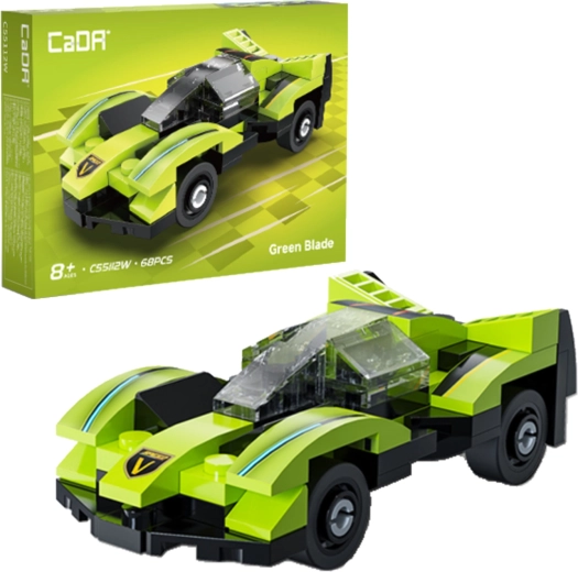 CaDA-Bausatz Rennwagen Green Blade (68 Teile)