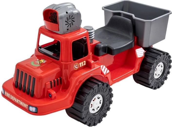 Kinder-Feuerwehr-Rutscher mit Seifenblasen BAYO 70 cm