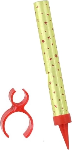 Partyfontäne gold mit Flaschenhalter