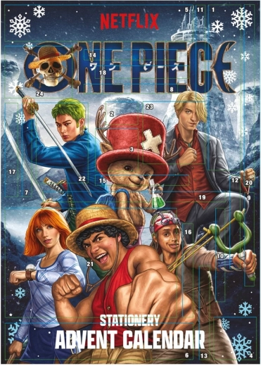One Piece Adventskalender aus Papier V2
