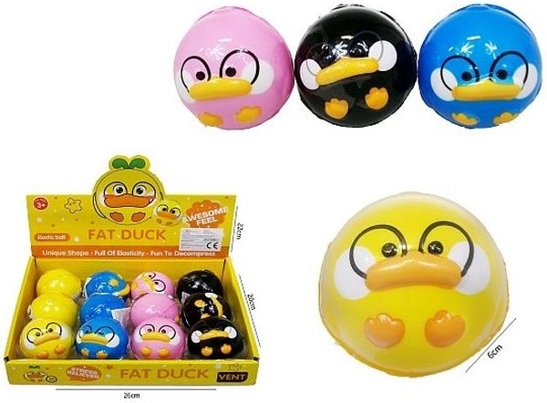 Super-Flummi Entchen 6 cm