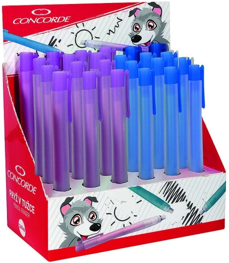 Schiebradierer im Stift Concorde, assortierte Farben