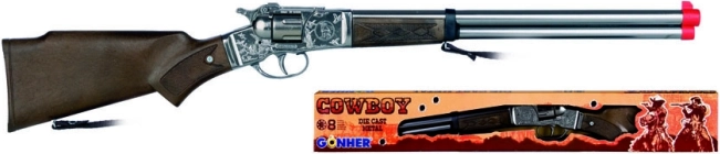 Cowboy-Silbermetall-Gewehr