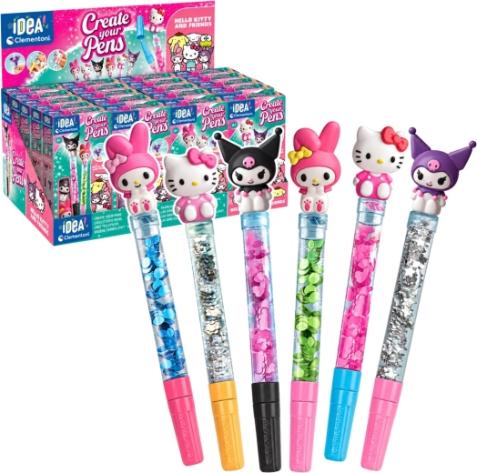 Kreativset Mini-Stiftfabrik Hello Kitty und Freunde