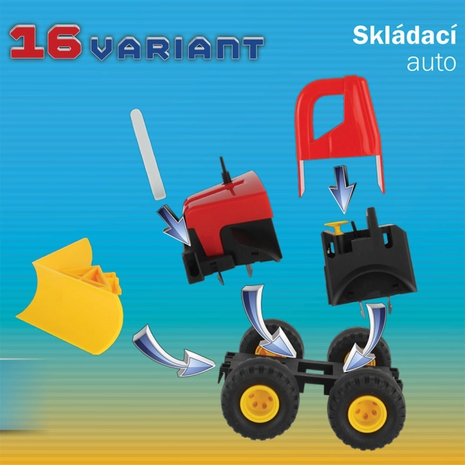 Kombinierbares Spielzeugauto COMBI CAR 2