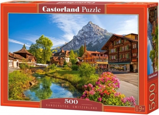 Puzzle 500 Teile Kandersteg, Schweiz