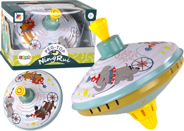 Metall-Drehkreisel Zirkusspielzeug Traditionell