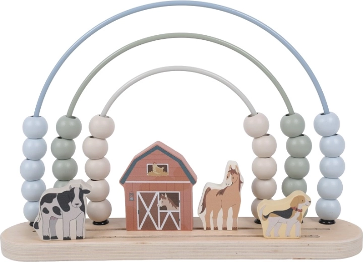 2Kids Toys Motorik-Zählrahmen Bauernhof