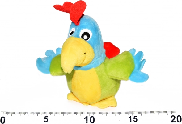 Plüschpapagei Wiktor 12 cm