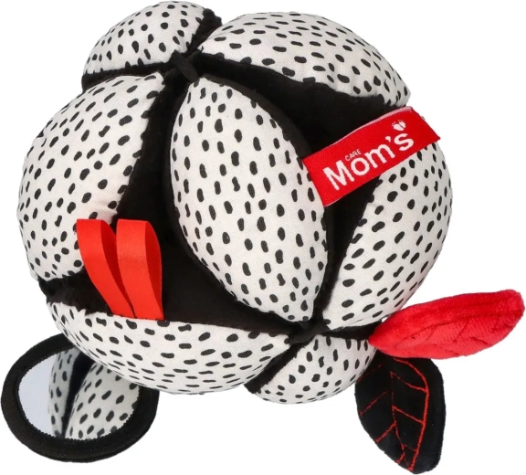 Kontrastreicher Sinnesball mit Spiegel 6M+ Mom's Care