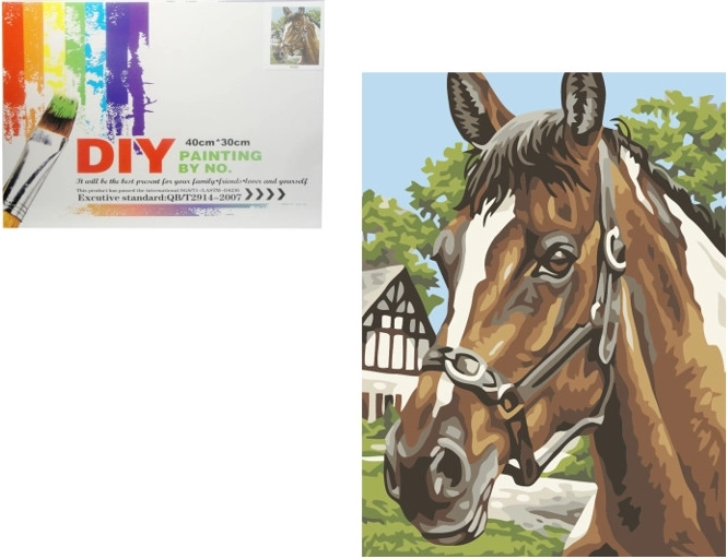 Malen nach Zahlen – Pferd