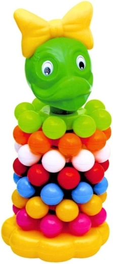 Steckfigur mit Kugeln – Ente