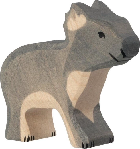 Holztiger Koala, stehend – 1 Stück