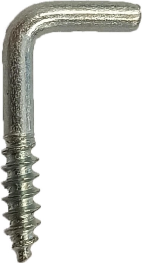 Schraubhaken für Holz 50 × 3,5 mm, verzinkt, 300 Stk.