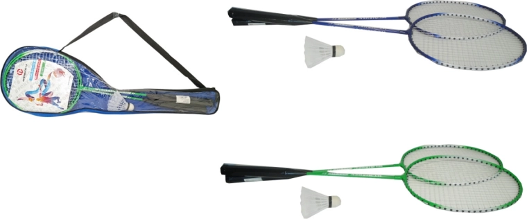 Badminton-Set in Tasche