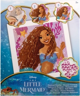 Diamant-Malerei Kleine Meerjungfrau