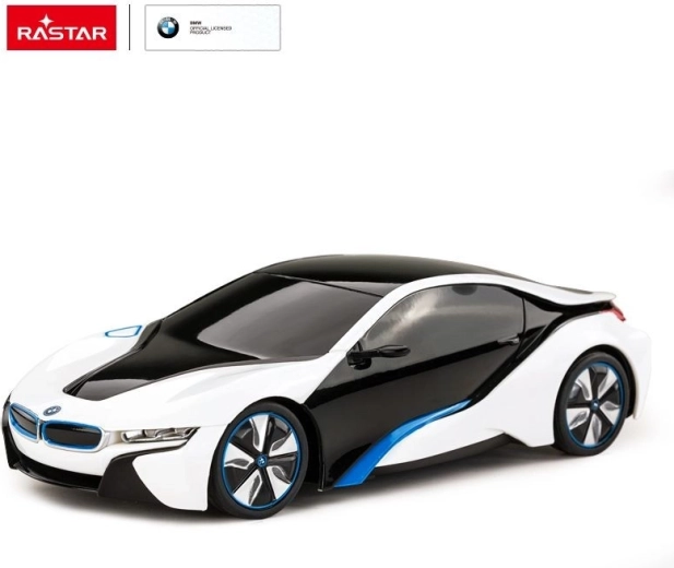 Rastar BMW i8 RC-Auto mit Fernsteuerung 1:24 weiß