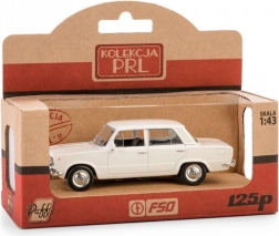 Automodell PRL FIAT 125p weiß 1:43