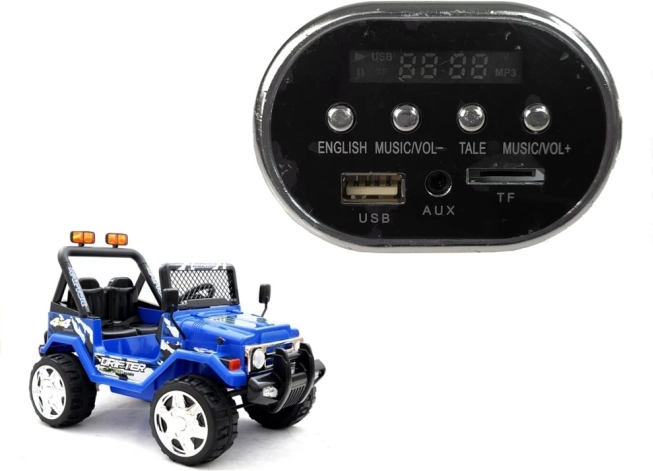 Musik-Panel für Kinderauto Jeep