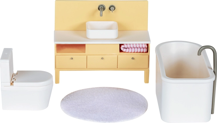 Badezimmermöbel-Set für das Lundby-Puppenhaus