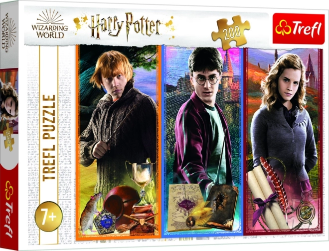 Puzzle HARRY POTTER 200 Teile in der Welt der Magie und Zauberei