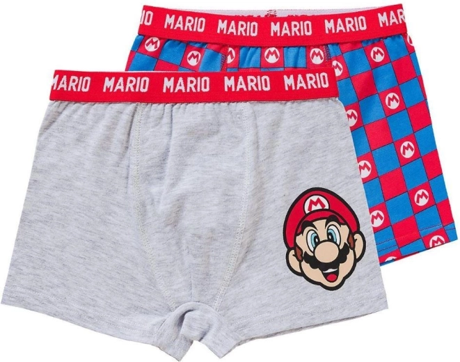 Herren-Boxershorts Super Mario, 2 Stück