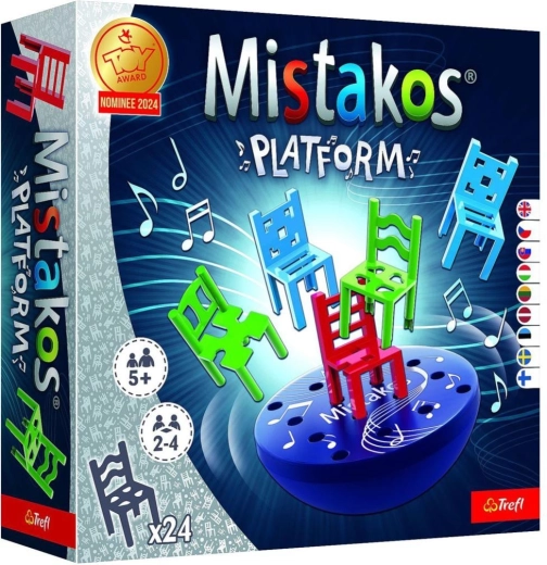 Mistakos: drehende Plattform – geschicklichkeits Brettspiel von Trefl