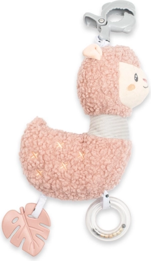 Eduktives Plüschspielzeug mit Clip New Baby Lama