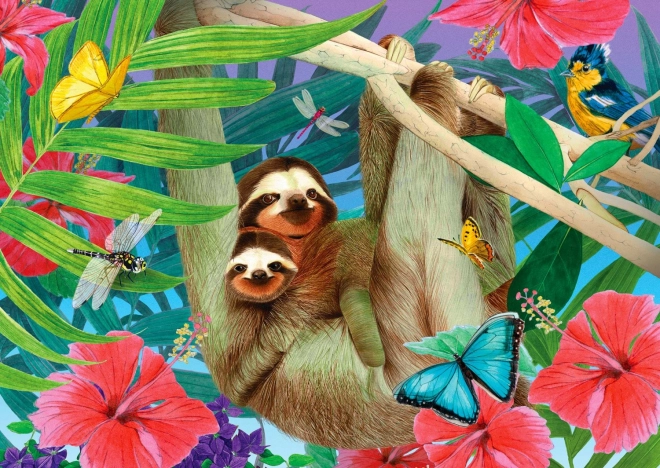 Enjoy Puzzle Süße Faultiere 1000 Teile