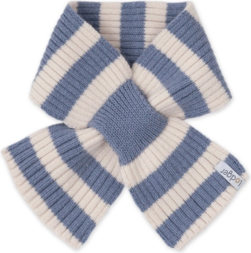 Lodger Kinder-Merino-Schal Stripe Stone
