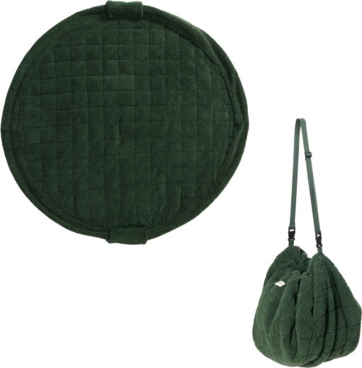 Play&Go noomad soft teddy evergreen Spieldecke und Spielzeugsack 3-in-1