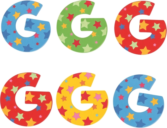 Bigjigs Toys Sternchen-Buchstabe G