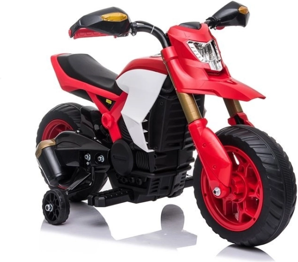 Elektrisches Kinder-Motorrad – rot