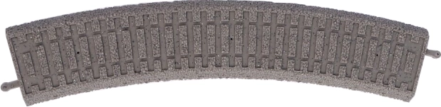 Bettung für gebogene Gleise PIKO H0 R1 360 mm