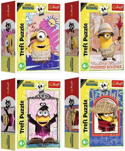 Minipuzzle Minions – Zeit zum Spielen, 54 Teile - 1 Stück