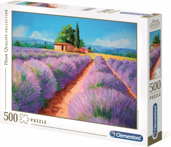 Clementoni Puzzle Duft von Lavendel 500 Teile