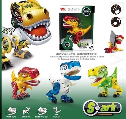 Batteriebetriebener Dinosaurier