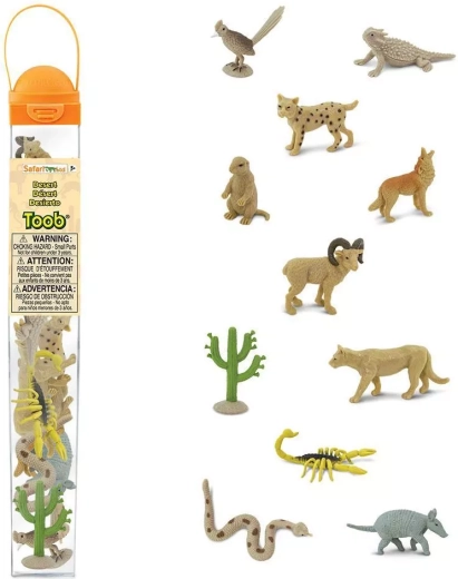 Safari Ltd. Toobs Tube – Leben in der Wüste