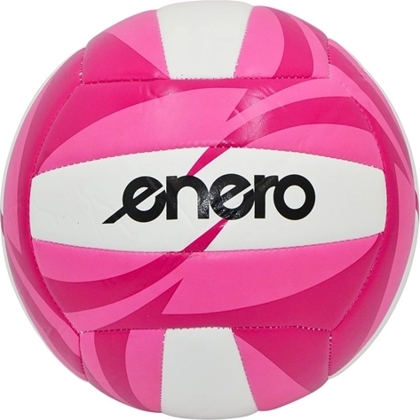 Enero rosa-weißer Beachvolleyball