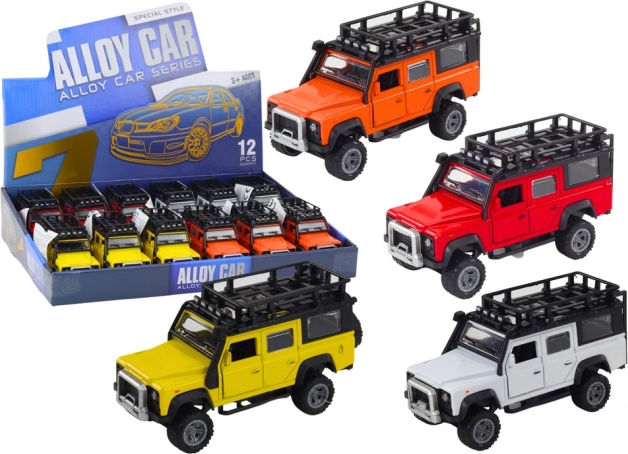 Geländewagen-Spielzeugauto mit öffnenden Türen und Lichteffekten