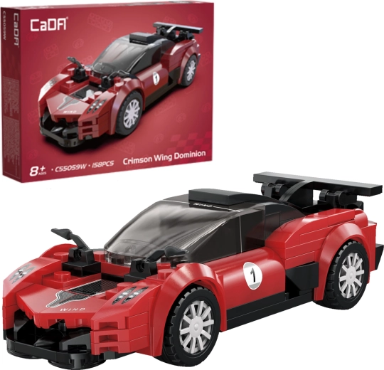 CaDA-Bausatz Rennwagen Crimson Wing Dominion – 158 Teile