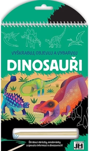 Kratzen, entdecken, ausmalen – Dinosaurier