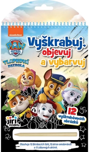 Kratzen, entdecken, ausmalen: Paw Patrol