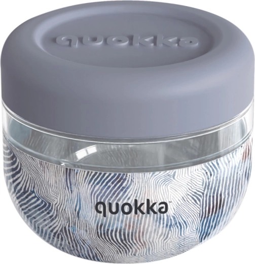 Vorratsdose für Lebensmittel Quokka Bubble Zen grau 500 ml – 1 Stück
