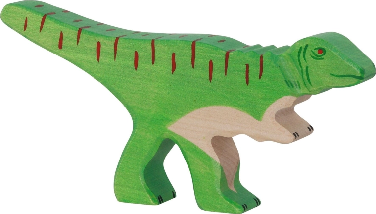 Holztiger Allosaurus - 1 Stück