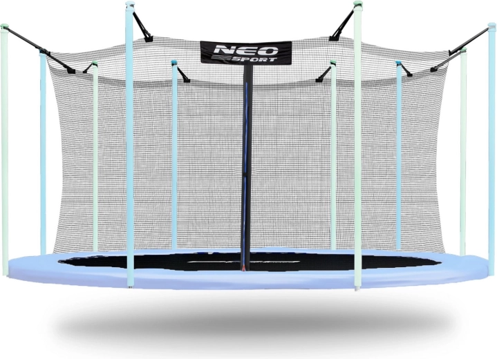 Neo-Sport internes Sicherheitsnetz für Trampolin 457–465 cm (15 ft) für 10 Pfosten