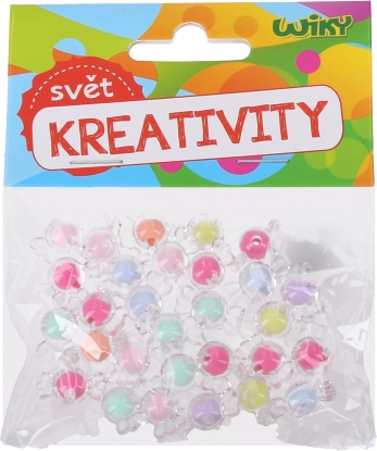 Bunte Perlen Mix 16 mm