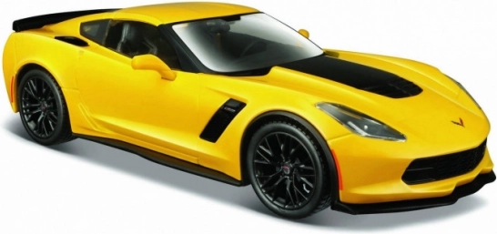 Maisto Corvette Z06 Metallmodell 1:24 gelb