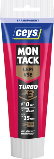 Ceys Montack Turbo transparenter Montagekleber 125 ml