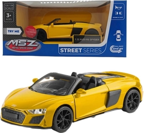 MSZ Modell Audi R8 Spyder mit Licht- und Soundeffekten, rot